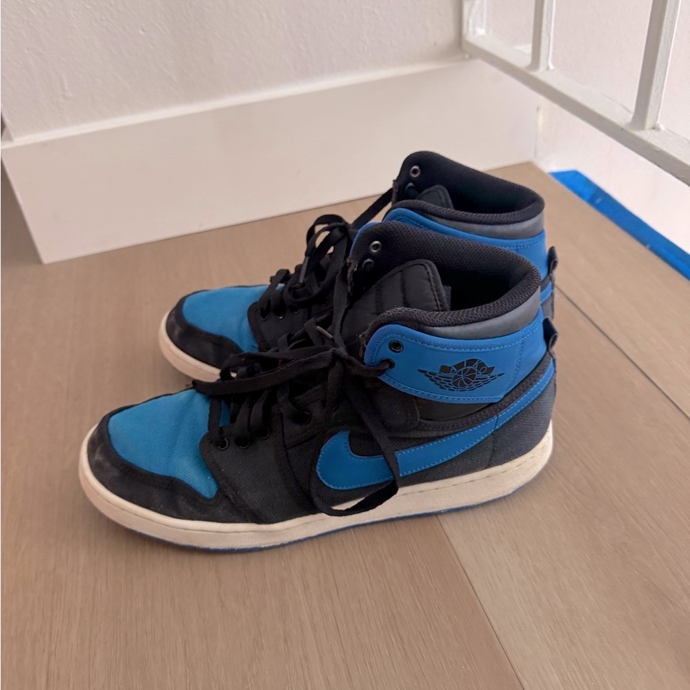 Nike Air Jordan 1 KO High OG Black Sport Blue AJ1 KO “Royal” 2014 Men's 10.5